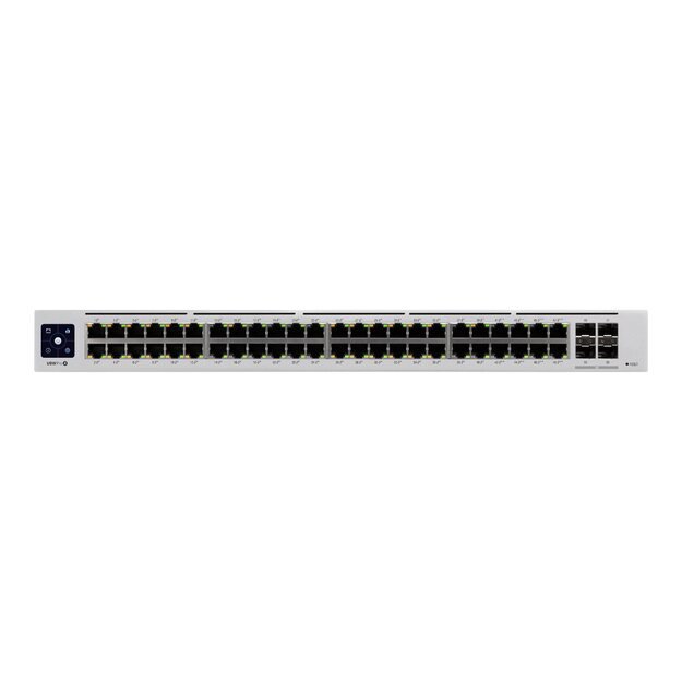Komutatorius UBIQUITI USW-PRO-48-POE Ubiquiti USW-Pro-48-POE 48-port + 4xSFP+ Gigabit PoE++ 600W UniFi switch
