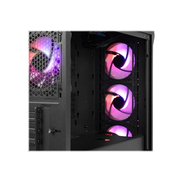 Kompiuterio korpusas NATEC Genesis PC case Irid 503 aRGB micro
