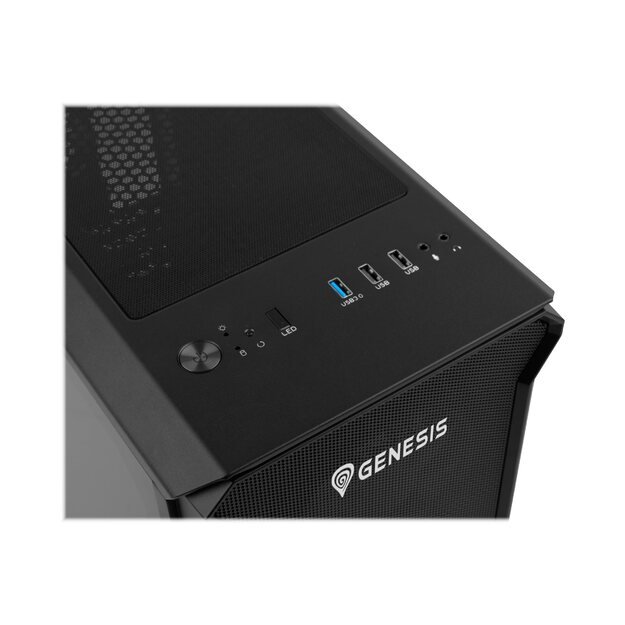 Kompiuterio korpusas NATEC Genesis PC case Irid 503 aRGB micro