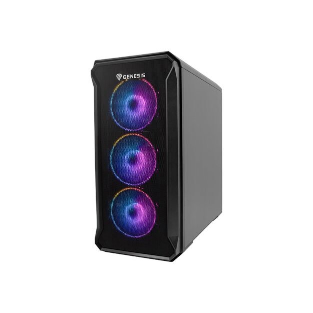 Kompiuterio korpusas NATEC Genesis PC case Irid 503 aRGB micro