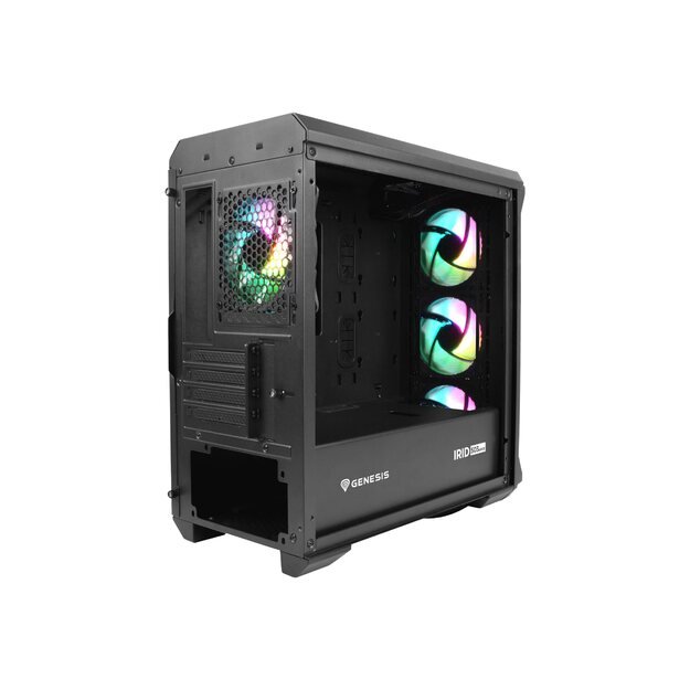 Kompiuterio korpusas NATEC Genesis PC case Irid 503 aRGB micro