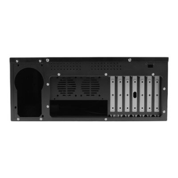 LANBERG rackmount server chassis  ATX 350/10 19/4U 10