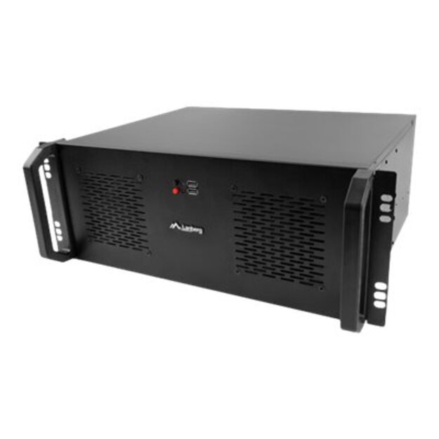 LANBERG rackmount server chassis  ATX 350/10 19/4U 8