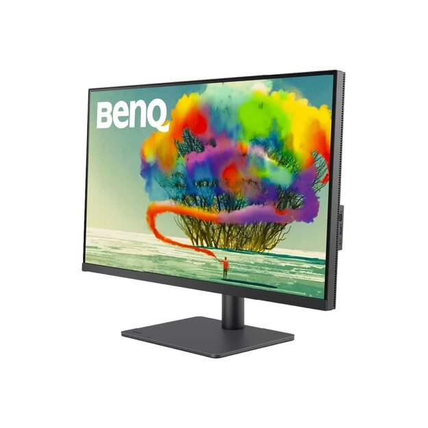 Monitorius BENQ PD3205U 32inch LED 3840x2160 16:9 350cd/m2 4ms HDMI/DP/USB-C PD90W Black