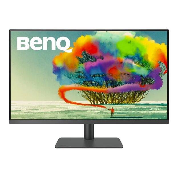 Monitorius BENQ PD3205U 32inch LED 3840x2160 16:9 350cd/m2 4ms HDMI/DP/USB-C PD90W Black