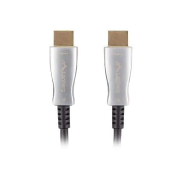 LANBERG HDMI v2.0 M/M cable 80m optical AOC black 2