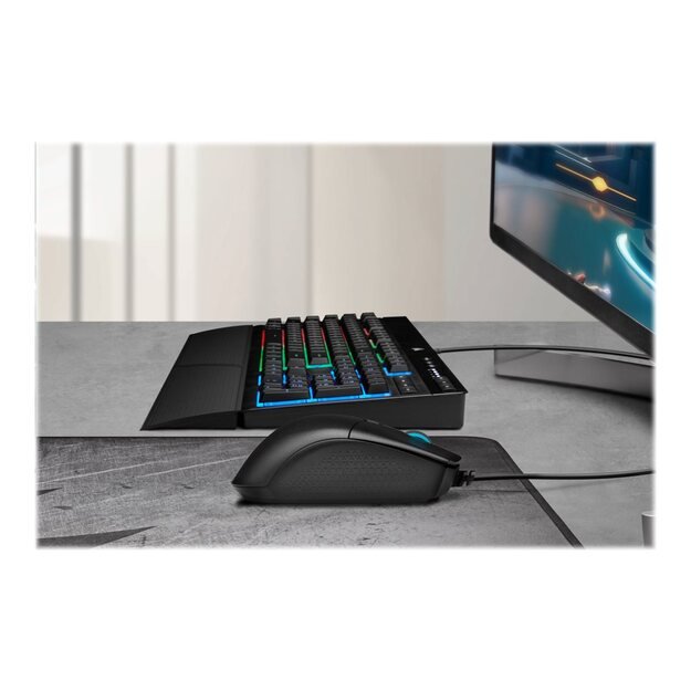Kompiuterinė pelė laidinė CORSAIR Gaming Mouse Katar PRO RGB black 7