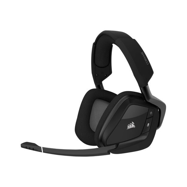 Ausinės CORSAIR GAMING VOID RGB ELITE Wireless Premium Gaming Headset with 7.1 Surround Sound Carbon EU Version