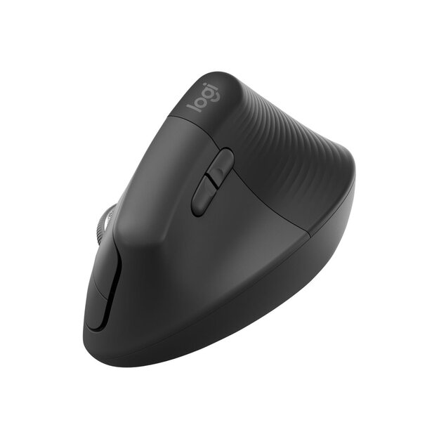 Kompiuterinė pelė belaidė LOGITECH LIFT FOR BUSINESS LEFT - GRAPHITE / BLACK - EMEA