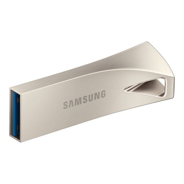 USB raktas SAMSUNG BAR PLUS 256GB USB 3.1 Champagne Silver 5