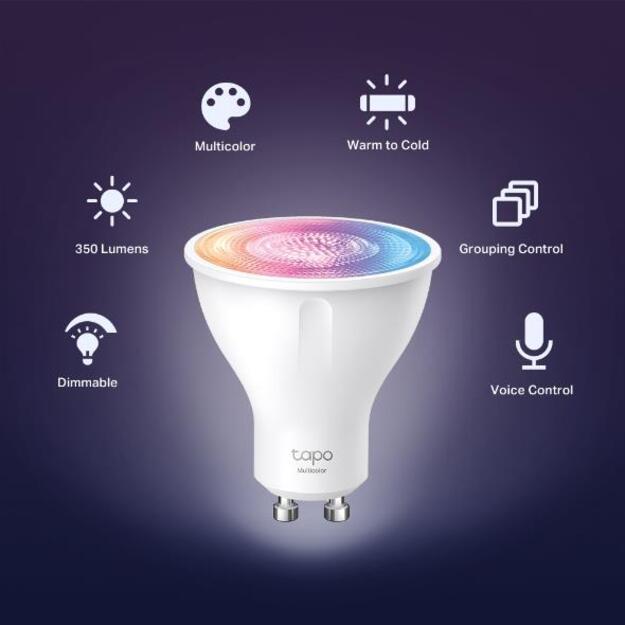 Smart Light Bulb|TP-LINK|3.7 Watts| 350 Lumen|Beam angle 40 degrees|0 ºC~ 40 ºC|TAPOL630