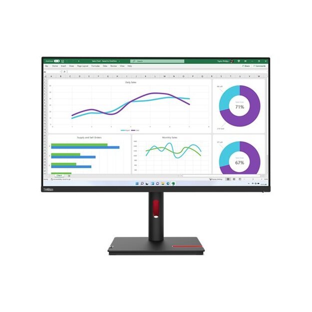 LENOVO ThinkVision T32h-30 31.5inch 2560x1440 Monitor 16:9 60Hz HDMI DP