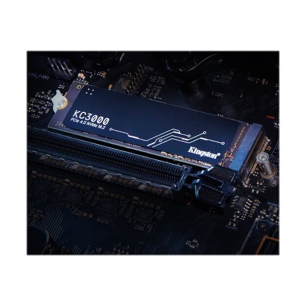 KINGSTON KC3000 4096GB PCIe 4.0 NVMe M.2 SSD 4