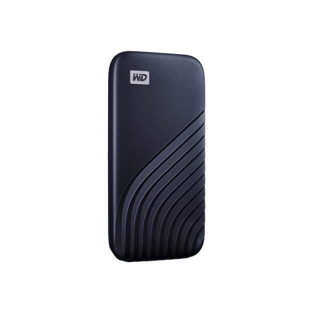 External SSD|WESTERN DIGITAL|My Passport|1TB|USB-C|Write speed 1000 MBytes/sec|Read speed 1050 MBytes/sec|WDBAGF0010BBL-WESN