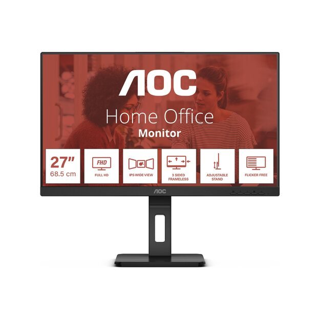 AOC 27E3QAF 27inch FHD VA Monitor 16:9 75Hz 3000:1 HDMI 1x1.4