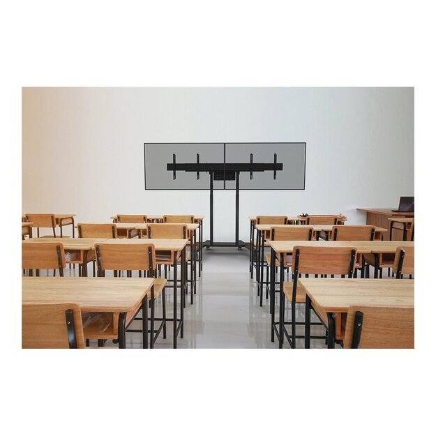 NEOMOUNTS Motorised Mobile Floor Stand VESA 100x100 up to 800x600 15