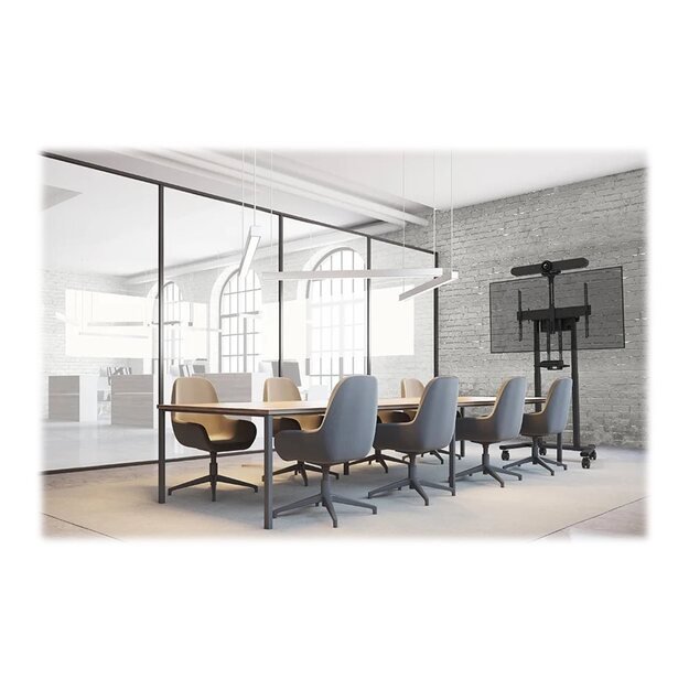 NEOMOUNTS Motorised Mobile Floor Stand VESA 100x100 up to 800x600 29