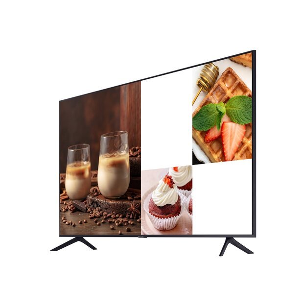 SAMSUNG BE55C 55inch Non-tactile UHD 3840x2160 16:9 250 16/7 Tuner Biz TV App HP 2x10W 3Years