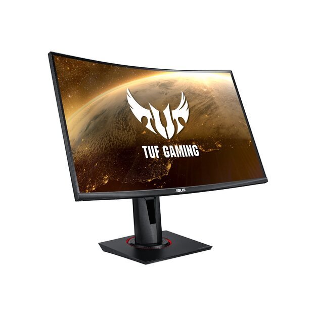 Monitorius ASUS TUF Gaming VG27WQ Curved Gaming Monitor 27inch WQHD 2560x1440 165Hz Extreme Low Motion Blur Adaptive-sync FreeSync 1ms MPRT