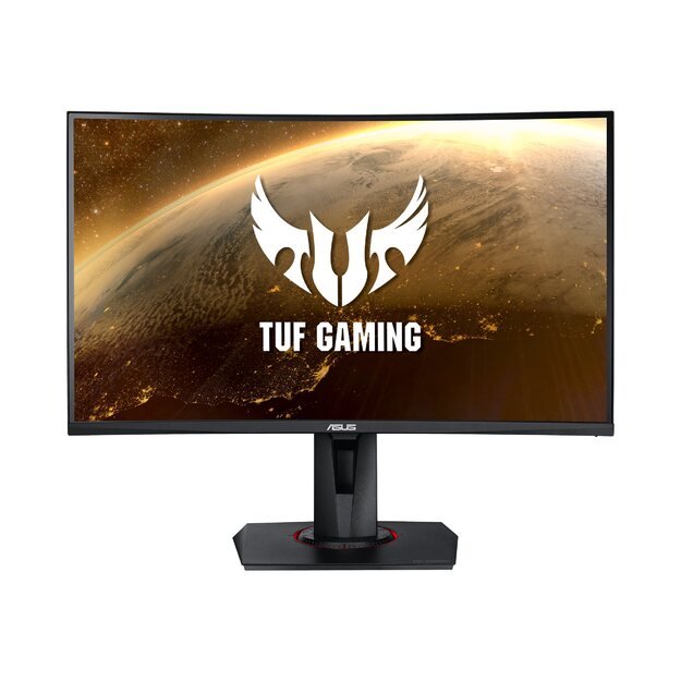 Monitorius ASUS TUF Gaming VG27WQ Curved Gaming Monitor 27inch WQHD 2560x1440 165Hz Extreme Low Motion Blur Adaptive-sync FreeSync 1ms MPRT