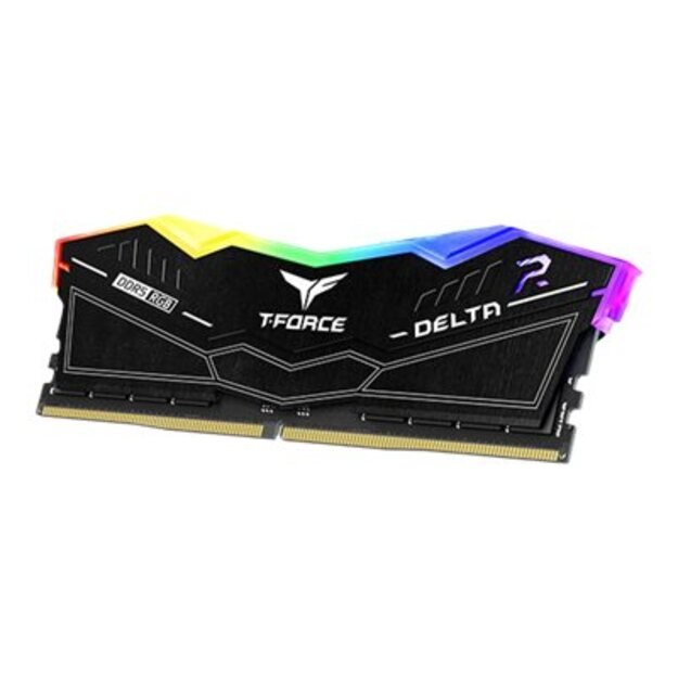 Operatyvioji atmintis (RAM) TEAMGROUP T-Force Delta RGB DDR5 32GB 2x16GB 6200MHz CL38 1.25V DIMM