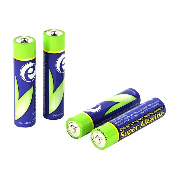Elementai GEMBIRD EG-BA-AAA4-01 Energenie Alkaline LR03 AAA batteries, 4-pack, blister