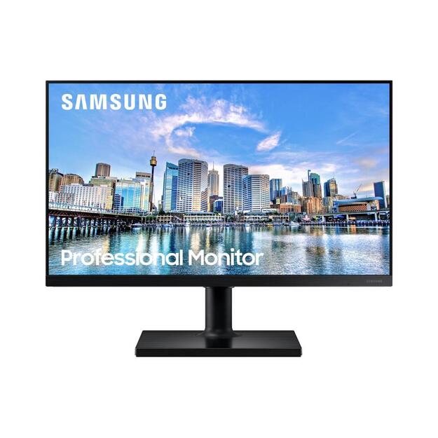 Monitorius SAMSUNG LF27T450FZUXEN 68cm 27inch FHD 16:9 1920x1080 250cd/m2 5ms 75Hz IPS Pivot heigh adjustable 2xHDMI Speaker 2x1W black