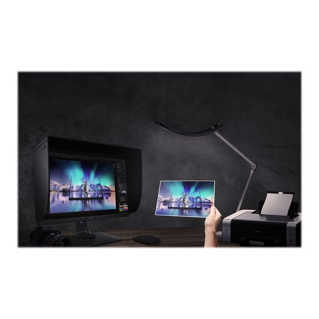 Monitorius BENQ SW321C 32inch photographer monitor 4K Adobe RGB 3840x2160 IPS 2xHDMI DP USB USB-C 60W 17