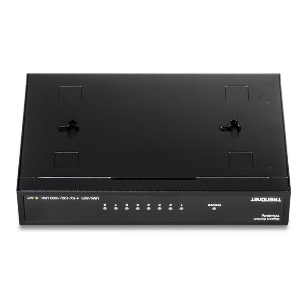 Komutatorius TRENDNET 8-Port Gigabit GREENnet Switch /w metal case 3