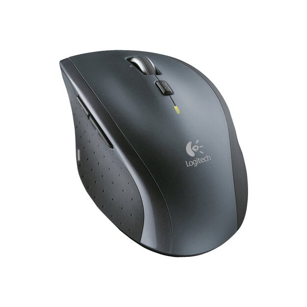 Kompiuterinė pelė belaidė LOGITECH M705 Silver / Marathon - Laser - Tiny unifying nano receiver - Muis Zilver Draadloos