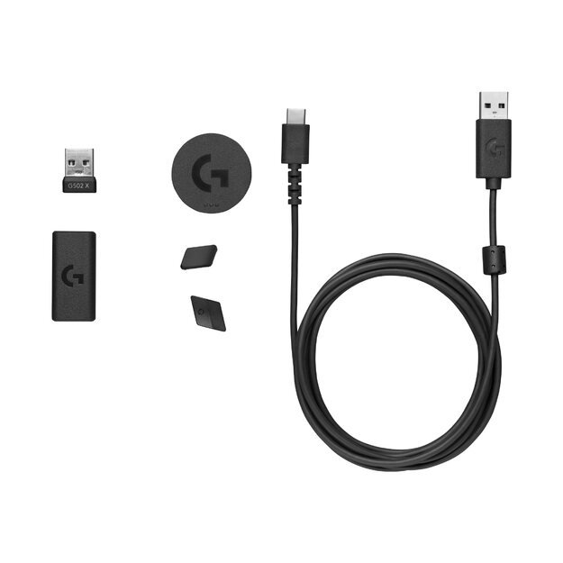 Kompiuterinė pelė belaidė LOGITECH G502 X LIGHTSPEED - BLACK/CORE - EER2 5