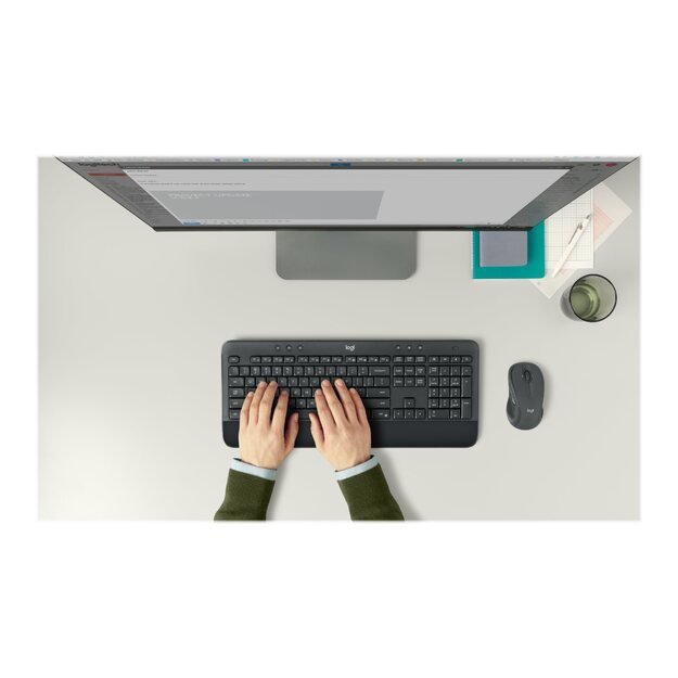 Klaviatūra + pelė komplektas LOGITECH MK545 ADVANCED Wireless Keyboard and Mouse Combo (US) INTNL