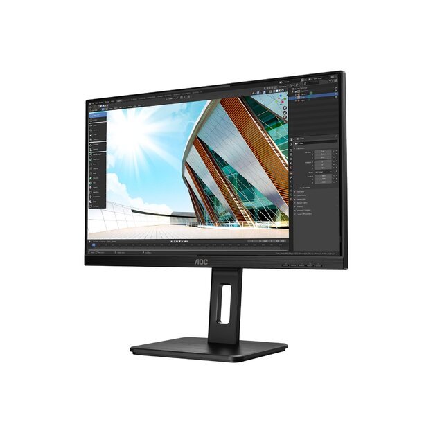 Monitorius AOC U27P2 27inch UHD 4K Monitor USB VGA DVI HDMI 12
