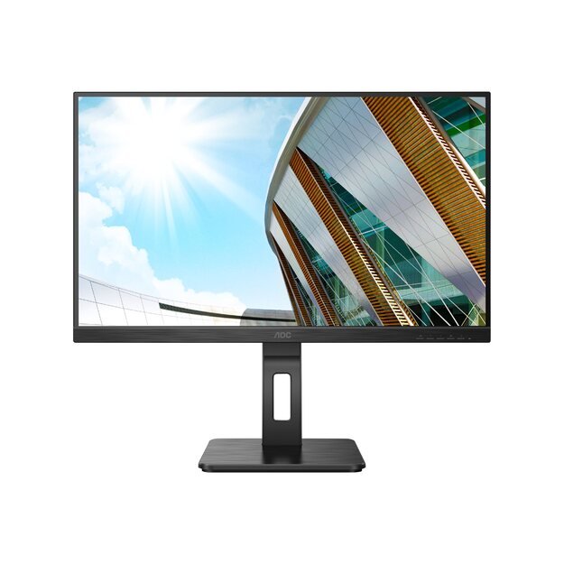 Monitorius AOC U27P2 27inch UHD 4K Monitor USB VGA DVI HDMI 9