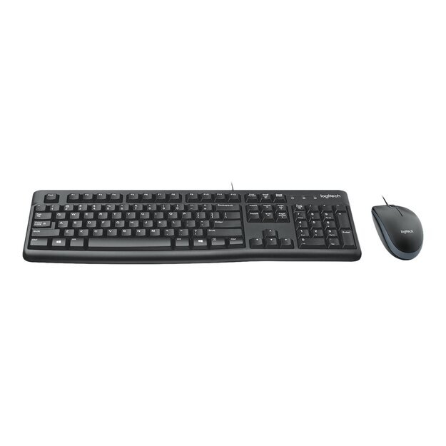 Klaviatūra + pelė komplektas LOGITECH DESKTOP MK120 RU 6