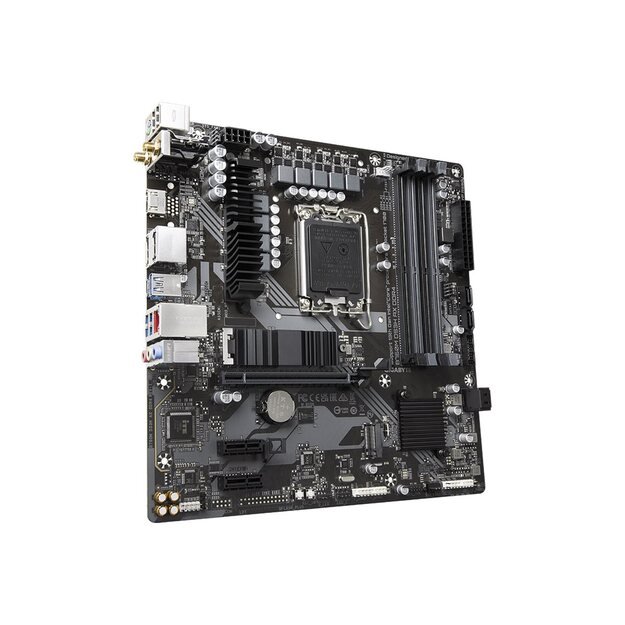 Pagrindinė plokštė GIGABYTE B760M DS3H AX LGA1700 4xDDR4 4xSATA 2xM.2 2xDP 1xHDMI