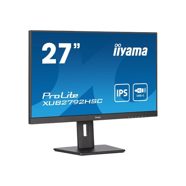 IIYAMA XUB2792HSC-B5 27inch IPS 1920x1080 250cd/m2 4ms HDMI DP USB