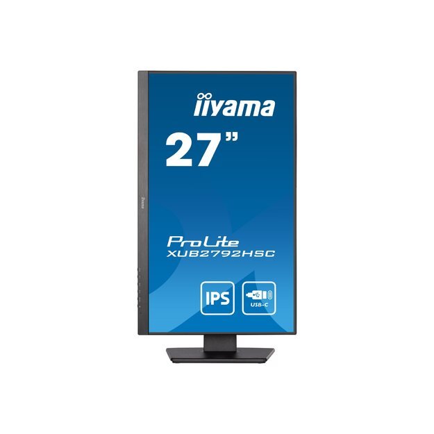 IIYAMA XUB2792HSC-B5 27inch IPS 1920x1080 250cd/m2 4ms HDMI DP USB