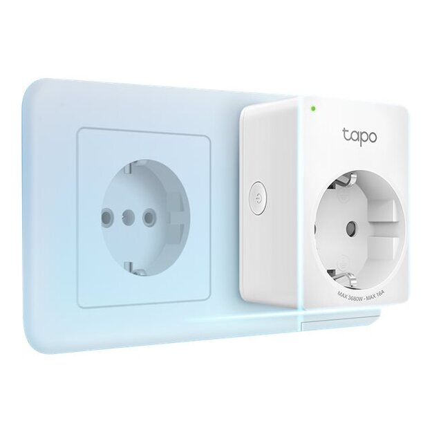 Išmanusis belaidžio tinklo lizdas TP-LINK TAPO P110 Mini Smart Wi-Fi Socket Energy Monitoring