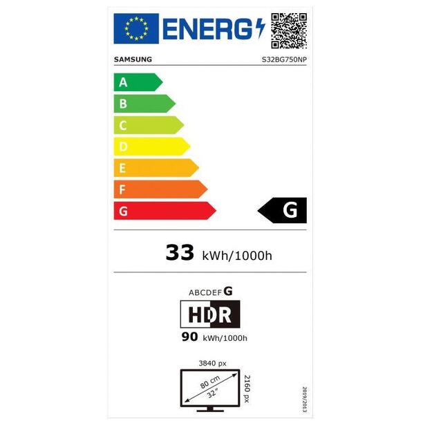 MONITOR LCD 32  S32BG750NP/LS32BG750NPXEN SAMSUNG
