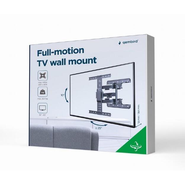 GEMBIRD Full-motion TV wall mount 32-65inch