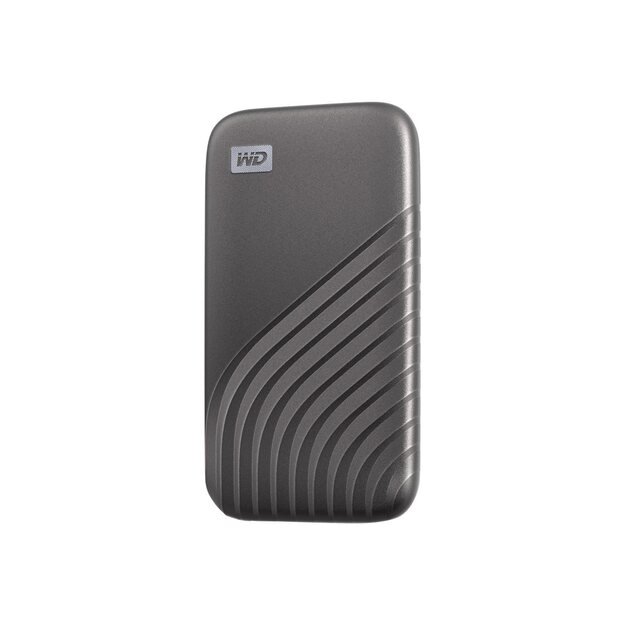 External SSD|WESTERN DIGITAL|My Passport|2TB|USB-C|Write speed 1000 MBytes/sec|Read speed 1050 MBytes/sec|WDBAGF0020BGY-WESN
