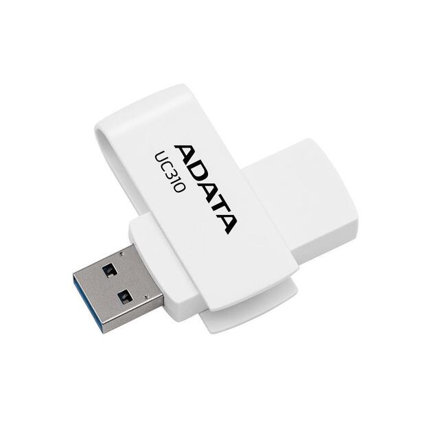 MEMORY DRIVE FLASH USB3.2 64GB/WHITE UC310-64G-RWH ADATA