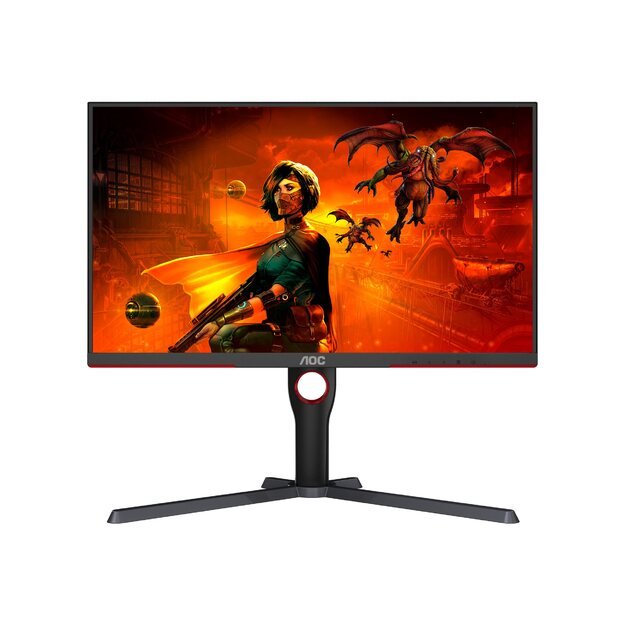 AOC U27G3X/BK 27inch IPS 4K 160Hz 1ms 400cd/m2 2xDisplayPort 2xHDMI