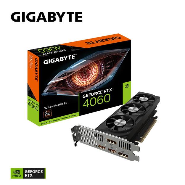 GIGABYTE GeForce RTX 4060 OC Low Profile 8G