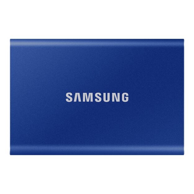 SAMSUNG Portable SSD T7 2TB extern USB 3.2 Gen 2 indigo blue