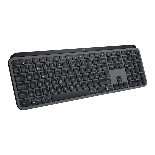 LOGITECH MX Keys S GRAPHITE US INTL BT PLUS PALMREST