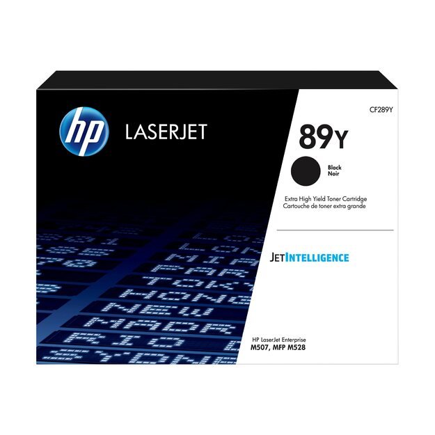 HP 89Y Black LaserJet Toner Cartridge