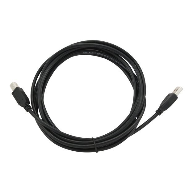 GEMBIRD CCP-USB2-AMBM-10 Gembird USB 2.0 A- B 3m cable black color 4