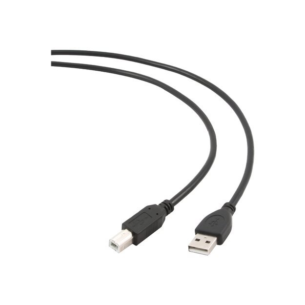 GEMBIRD CCP-USB2-AMBM-10 Gembird USB 2.0 A- B 3m cable black color 7
